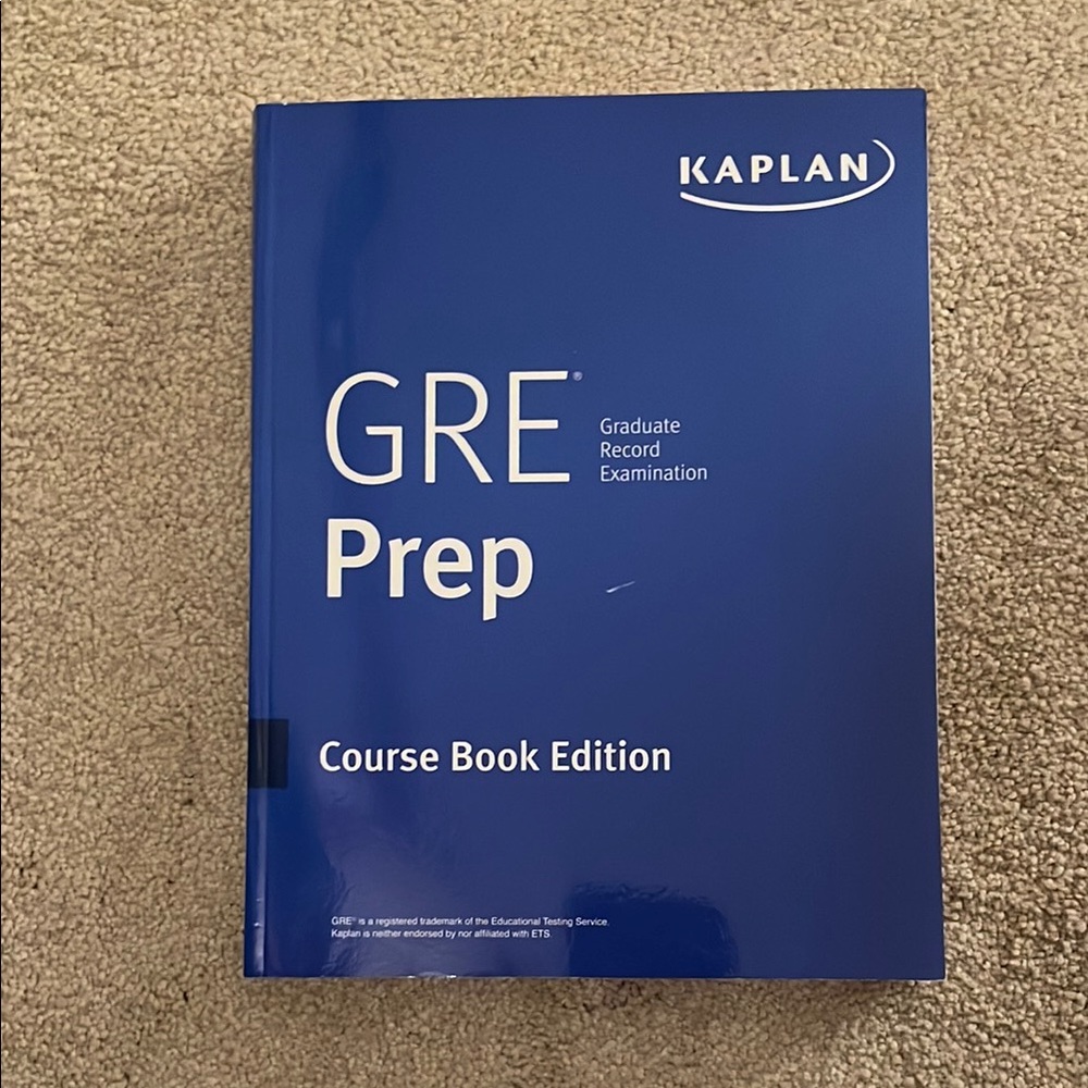 Kaplan GRE Prep Course Book Edition - Blue